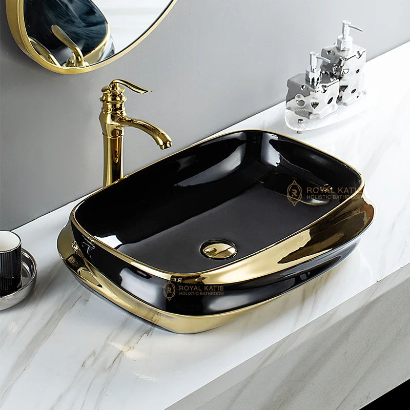 Basin lavabo wash basin above counter top art sink bathroom vessel for hotel