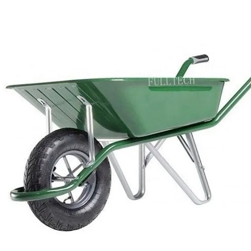 Super quality steel wheelbarrow france model WB6400 wheel barrow 90L Construction hammerlin pneumatic wheel brouette 100L 65L
