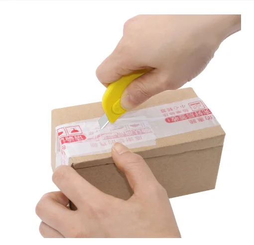 L053 Mini Keychain knife Portable Knife Utility Knife Paper Express Unpacking Envelope Office Cutting Paper Art Cutter Stationer