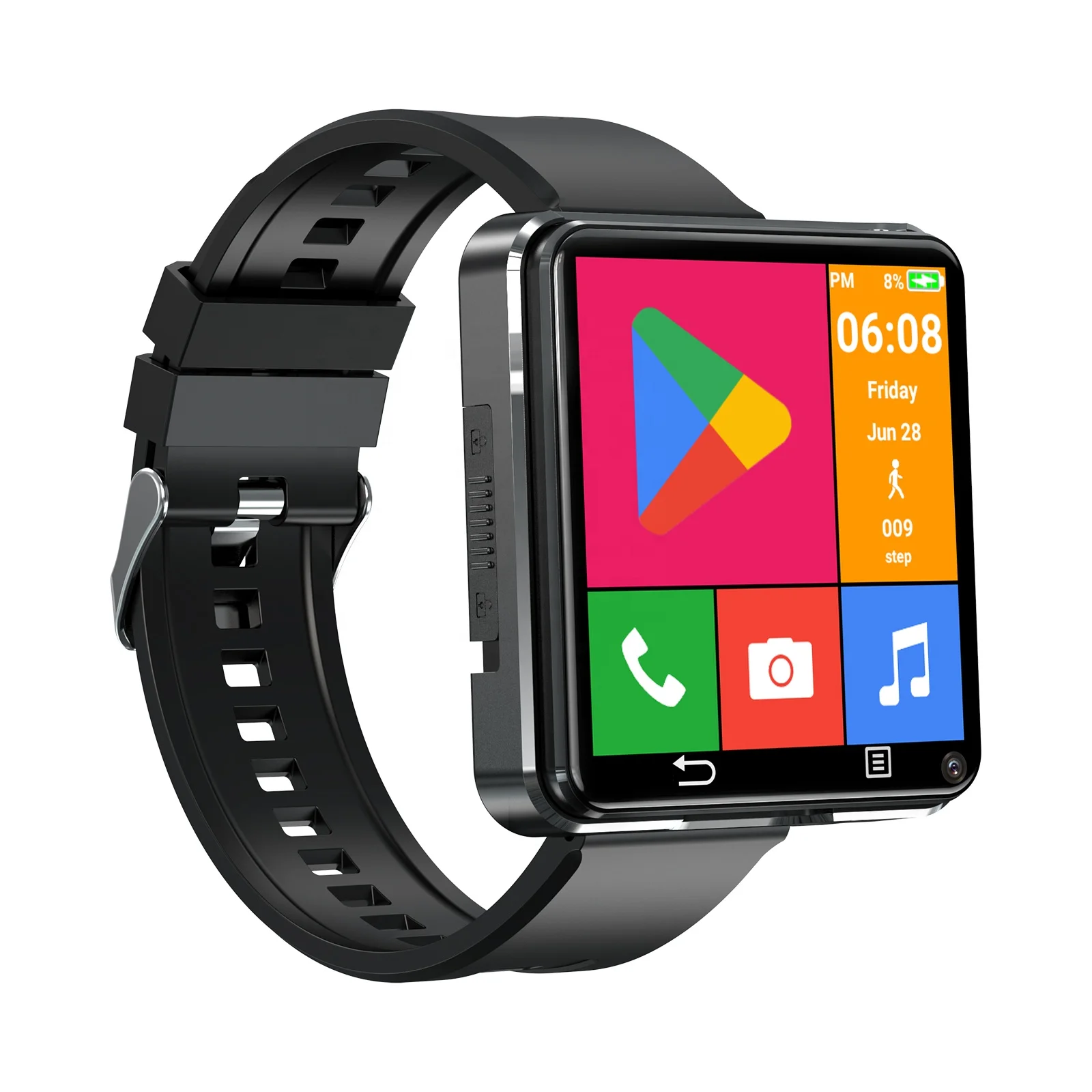 New 2024 S998 Smart Watch with 2.64 Inch Big Screen 4G SIM Card LTE Android 11 Smart Watch with Camera WIFI GPS Watch