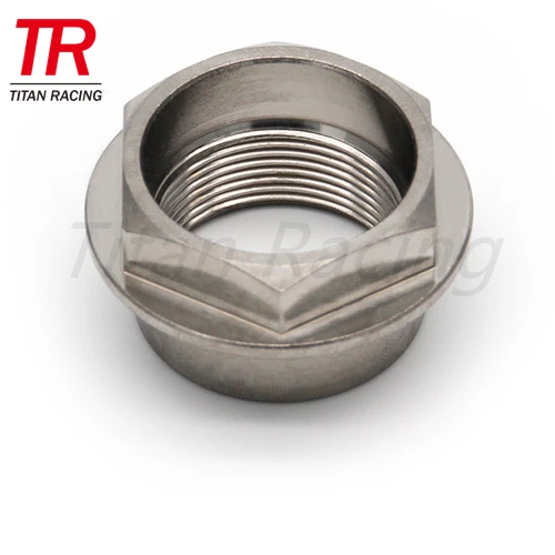 Gr5 Titanium Ducati front wheel nut M25X1,25