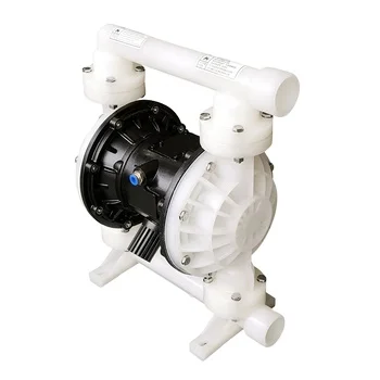 Air Operated Double Diaphragm Pump 1  358L/min 94.6GPM PP Rubber Diaphragm Optional for Chemical Industrial Water Treatment