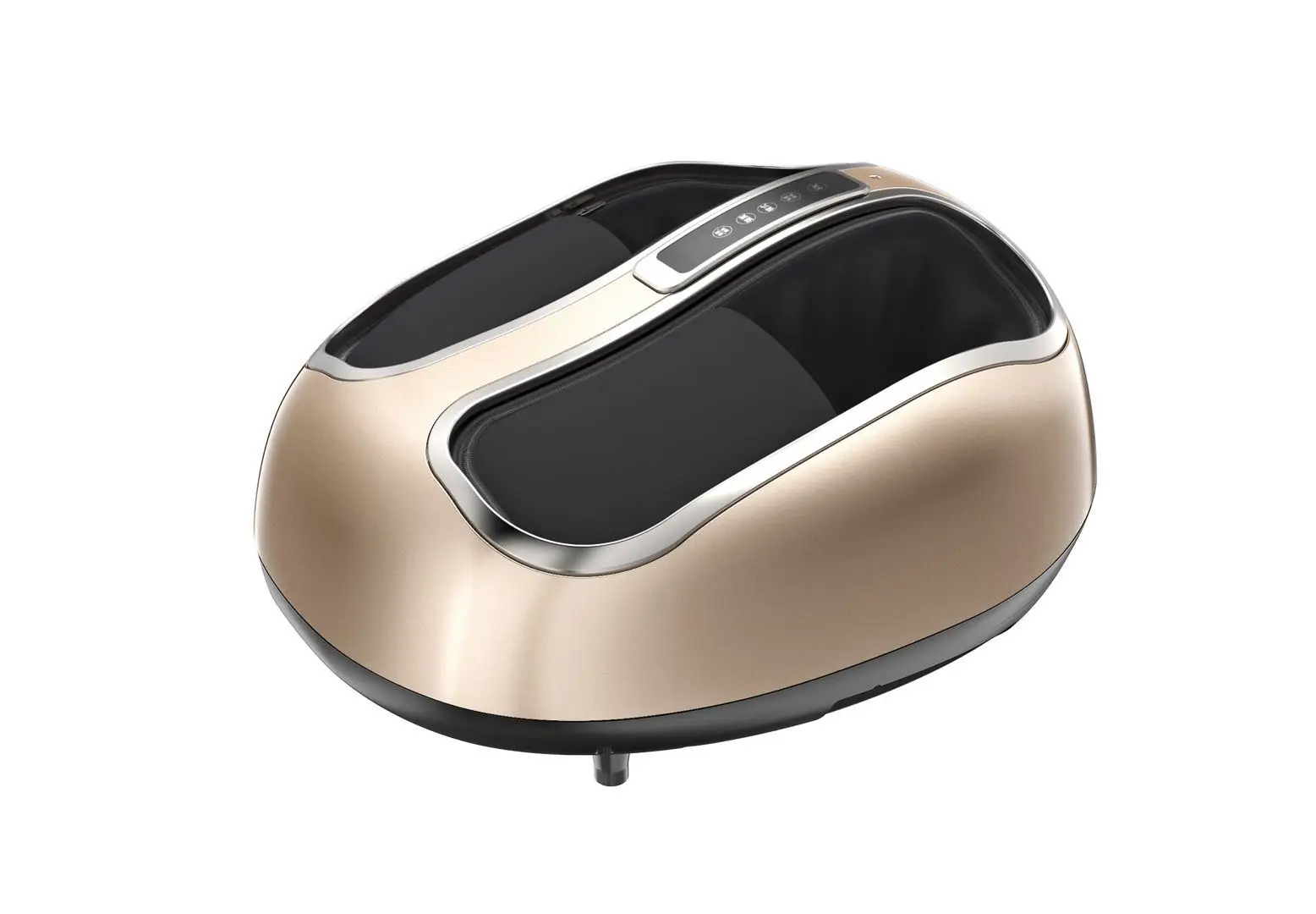 Foot massager with heating and application remote control to relieve foot pain and plantar fasciitis