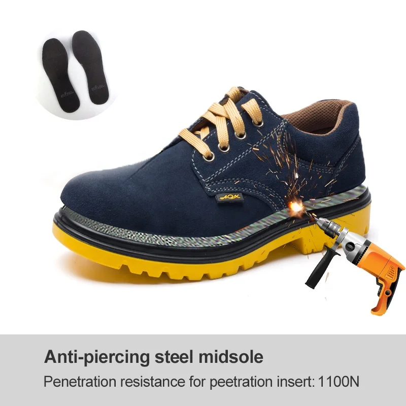 Мужская защитная обувь против проколов и проколов