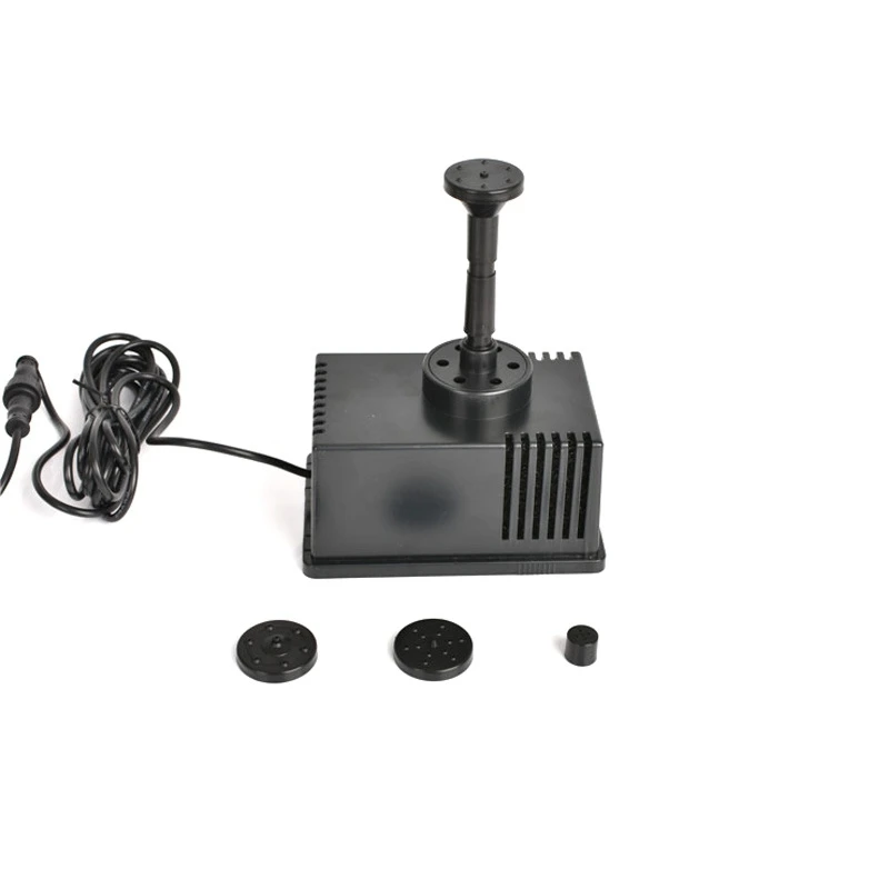 Fountain Pump with 7V/1.5W Solar Panel for Garden Outdoor Water Featuring DC Submersible Pump