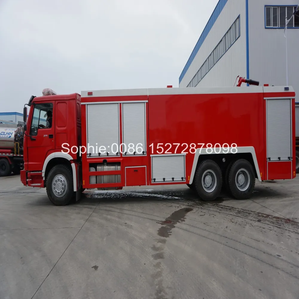  SINOTRUK HOWO 6x4 6x6 резервуар для воды пожарная