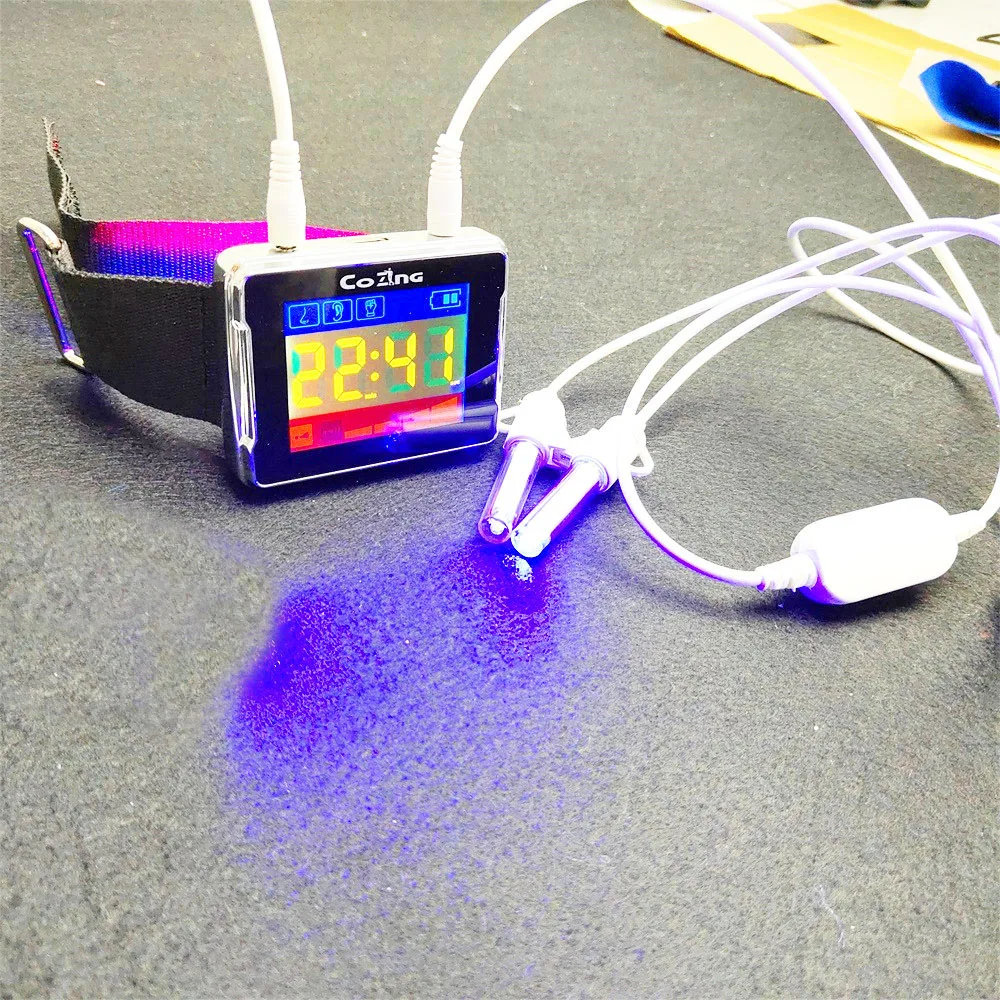 2023 New invention Best Selling Health Medical Product Red Diabetic Cold Laser Watch 11Diodes