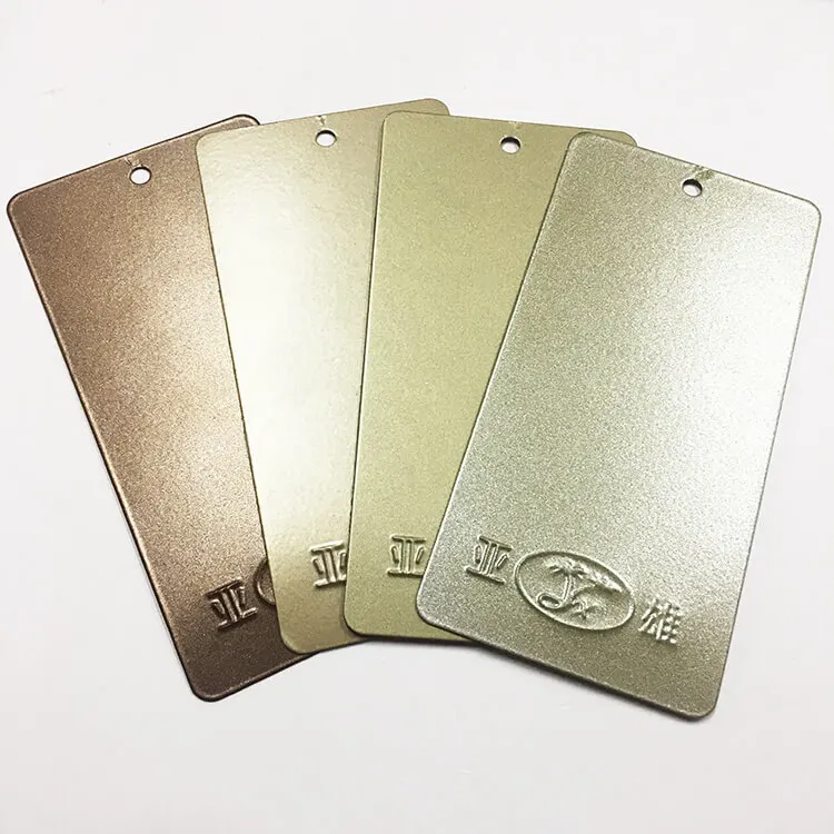 Bonding Metallic Brown Epoxy Polyester Powder Coating