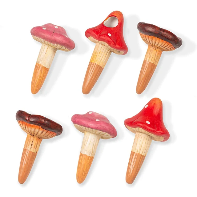 Wholesale Customized Size Terracotta Garden Watering Spikes Custom Shaped Self Water Plants Spikes