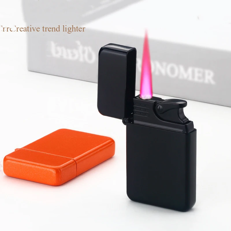 Wholesale Best-Selling Wind Proof Jet Flame Lighters Customized Logo Design Printing Lighters