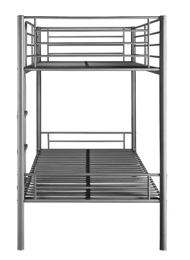 cheap metal double bunk bed for teens