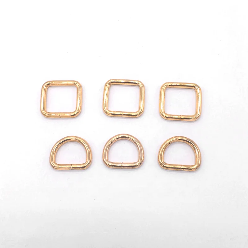 Оптовая продажа, пряжка для ремня, сумки, аксессуары, высококачественная металлическая пряжка, D-образная пряжка, кольцо для сумок, d-образное кольцо