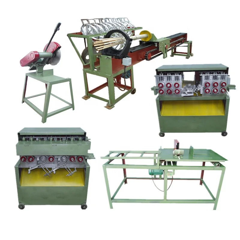 Полная линия по производству бамбуковых зубочисток, машина для производства палочек для барбекю, машина для производства деревянных зубочисток