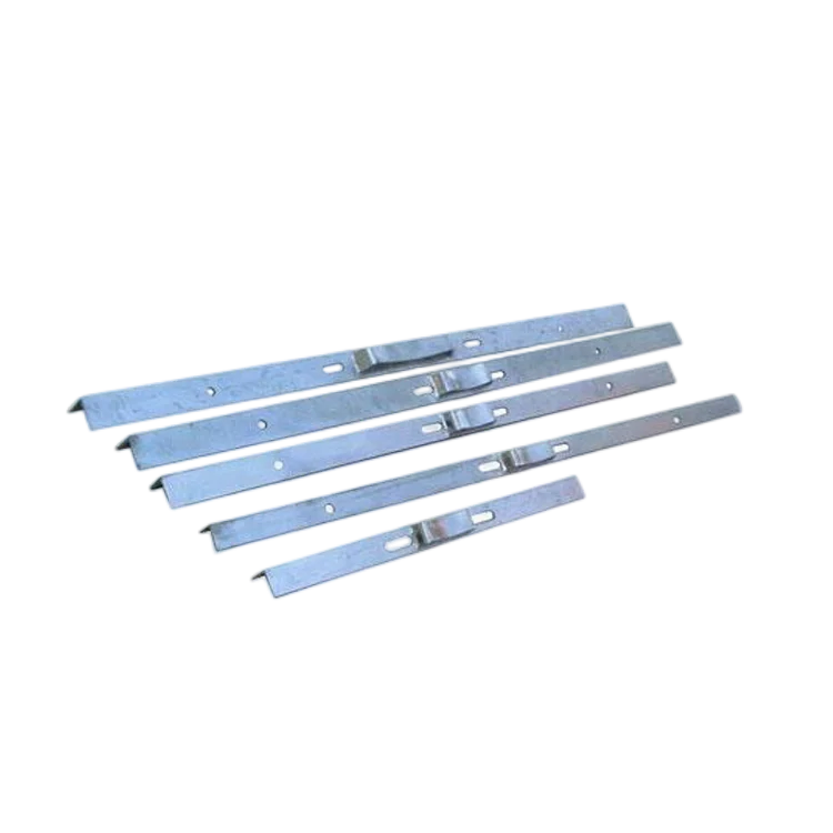 Hot Dip Galvanized Channel Steel Electric Pole Cross Arm Plate With Holes