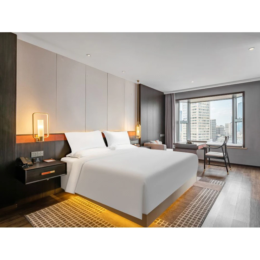 5 Star Hotel Guest Room Furniture Set Modern Luxury Apartment Bedroom Suite Other Hotel Furnitures