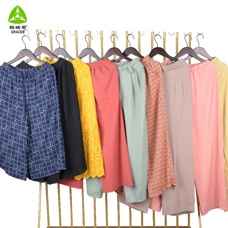 Wideleg Pants Bale Lots Of Used Clothes Uk And Canada Second Hand Clothes Grade 1 Bales