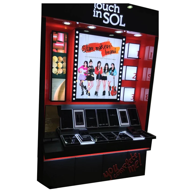 Customized Acrylic jewelry earrings necklace beauty Cosmetics Display Rack