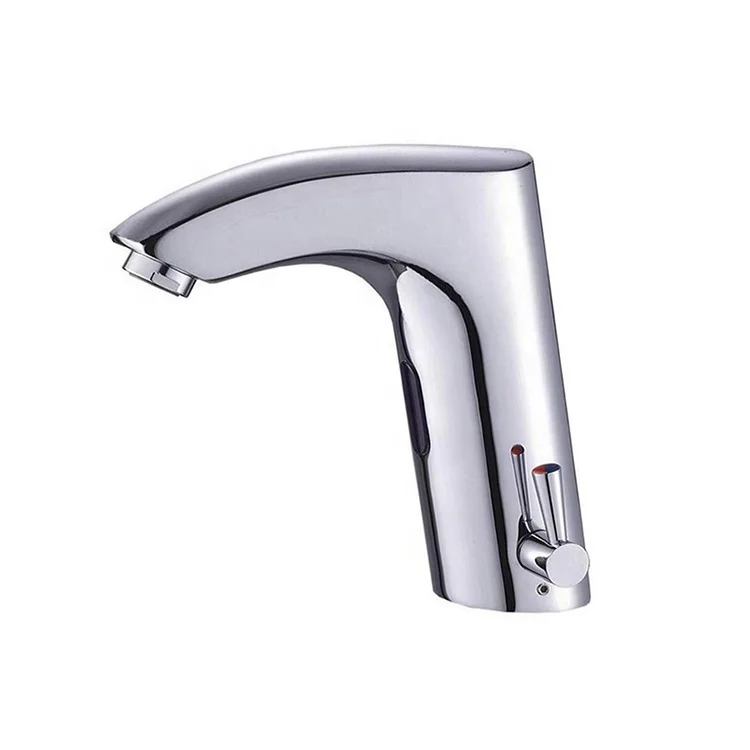 High quality hot cold water automatic washbasin mixer sensor faucet