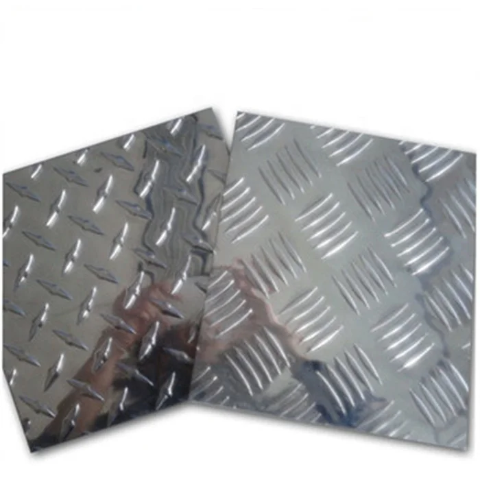 Large stock high quality carbon steel plate galvanized checkered plate