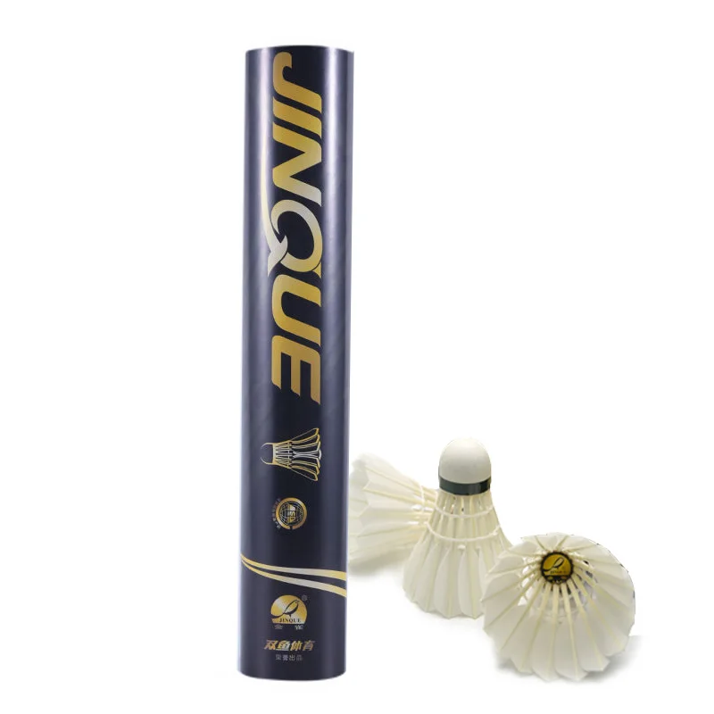 Best price Professional Shuttlecock for international tournament, OEM Goose Feather Badminton Shuttlecocks