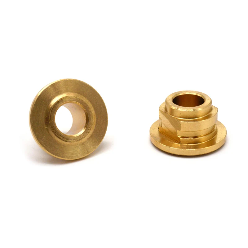 Custom brass fasteners for Flat Socket Applications Brass Shoulder Washers