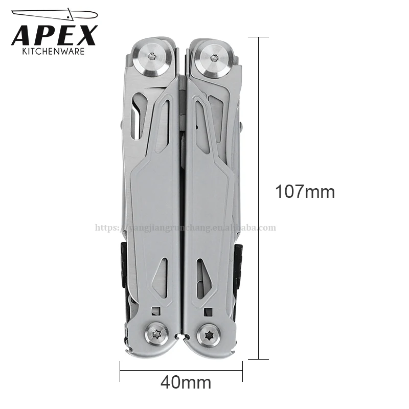 ML31 30-in-1 Multitool Plier Portable Folding Cable Wire Cutter Multifunctional Outdoor Camping Combination Pliers Serrated Jaw