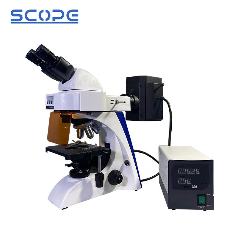 Chongqing Scope BK5000-FL4 B/G/U/V Filter Fluorescence Microscope Binocular Trinocular Model