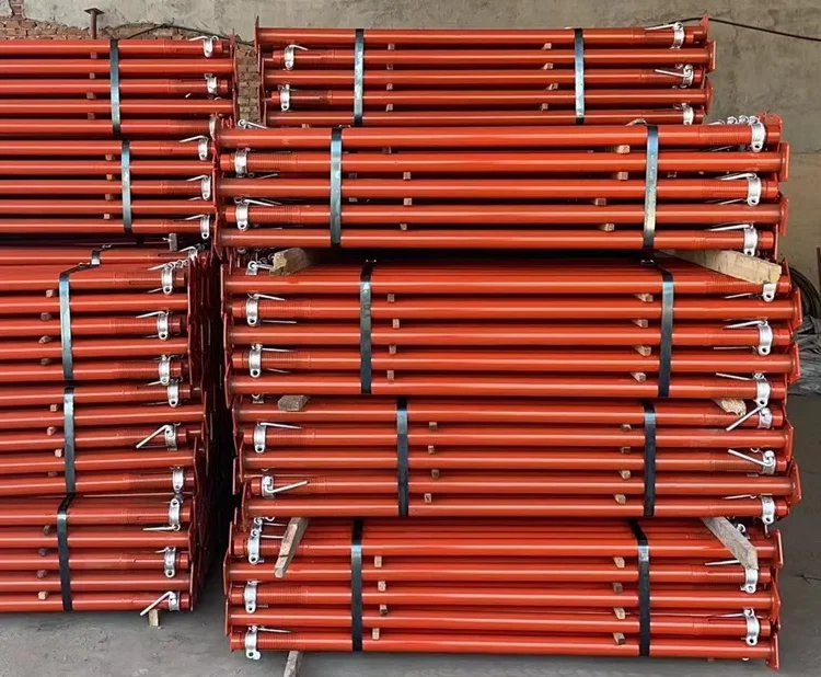 Galvanized Adjustable Shoring Props Adjustable Concrete Formwork Support Steel Props for Construction