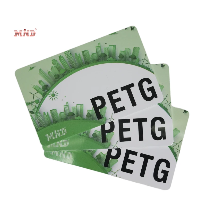 Wholesale RFID Card Custom Materials PVC PET PLA RPVC PETG PC Recycled  Card