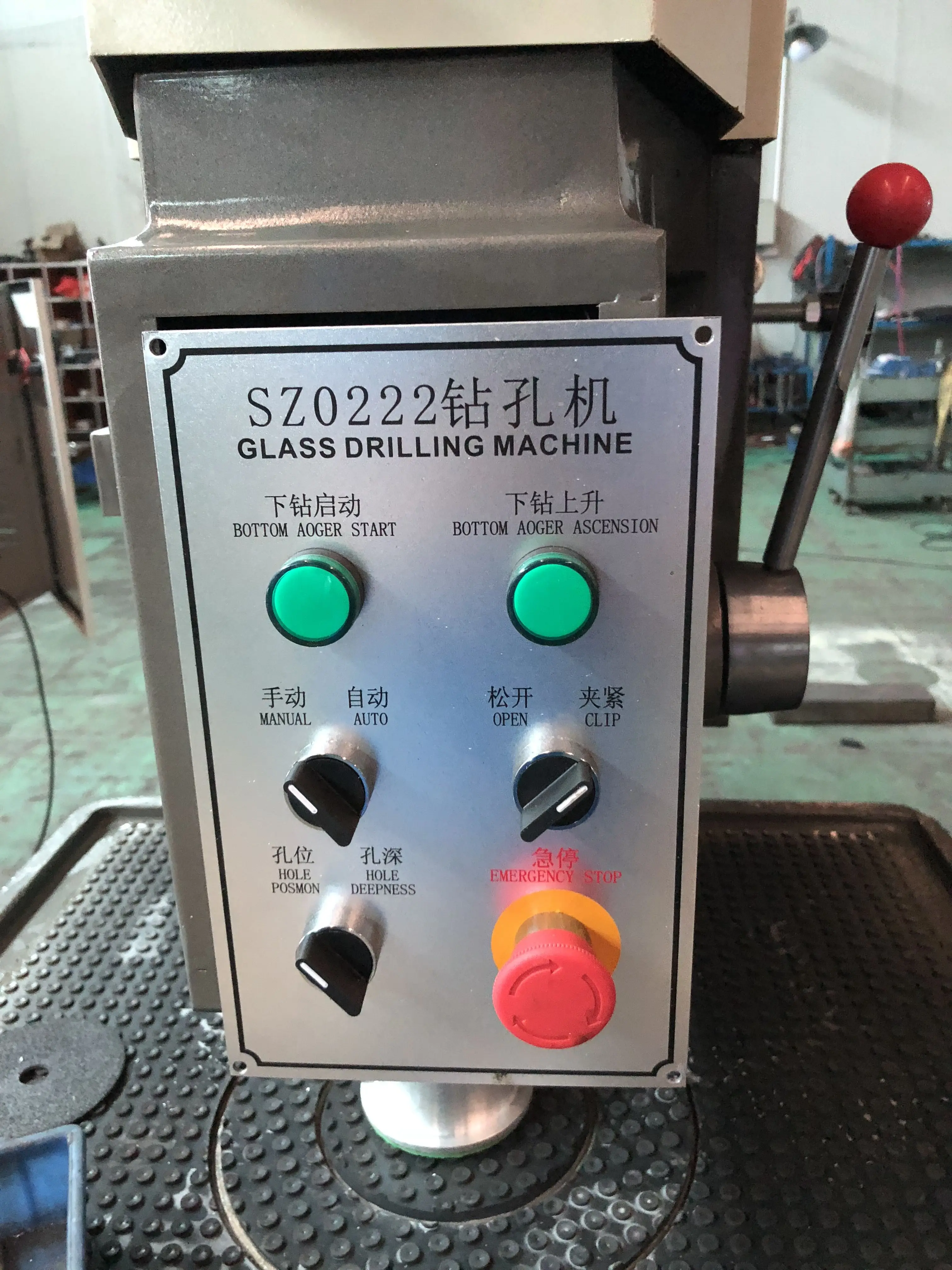 Automatic CNC Drilling Machines Used for Glass and Construction Core Component Engine Profiler Drilling Tools