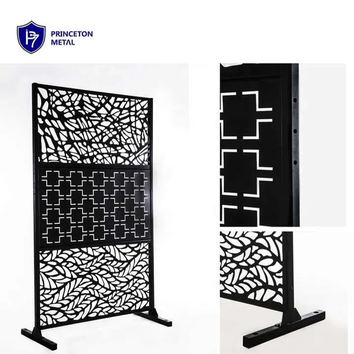 Customized Aluminum Laser Cutting Panel Decorative Design Metal Wall Fence Panel For Project