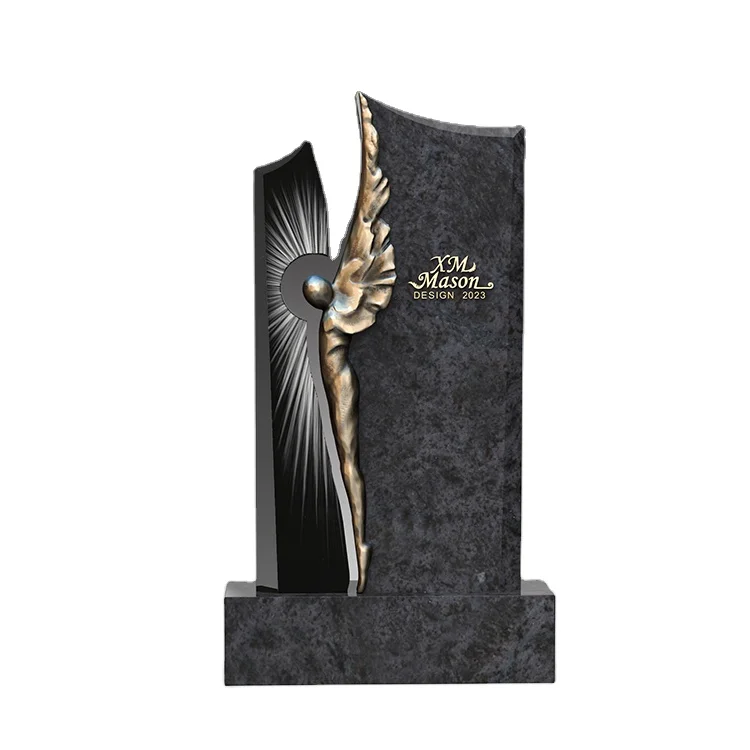Kerb Pierres Steel Sign Frame Granite Slabs Tombstones Et Monuments for Graves