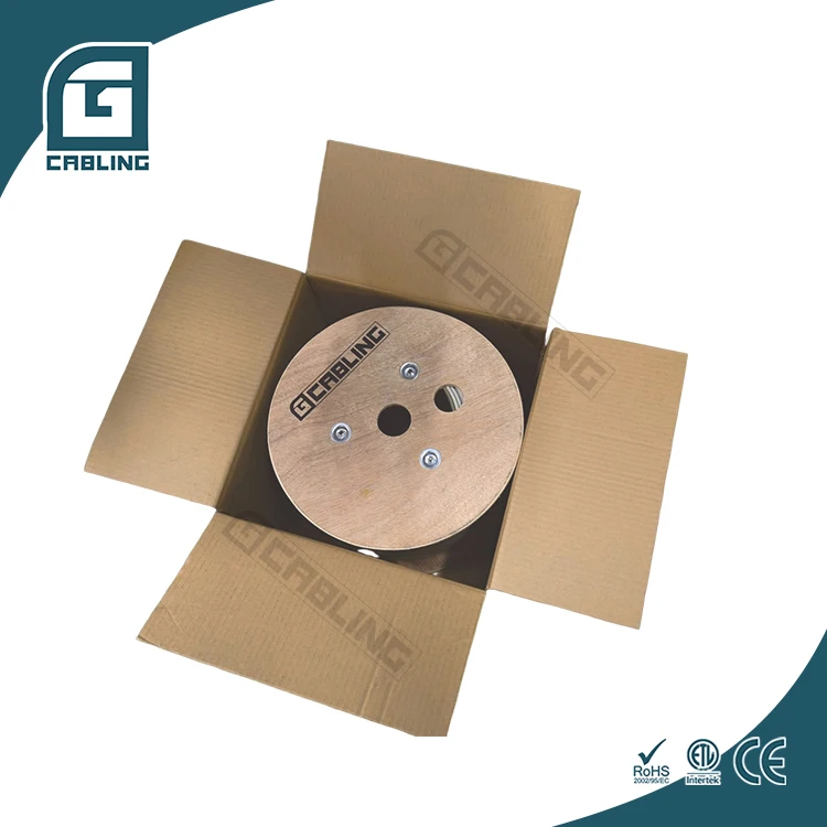 Gcabling Factory sell High quality utp rj45 cat6 cable 100m 305m cat 5 ethernet cable outdoor cat6 cable