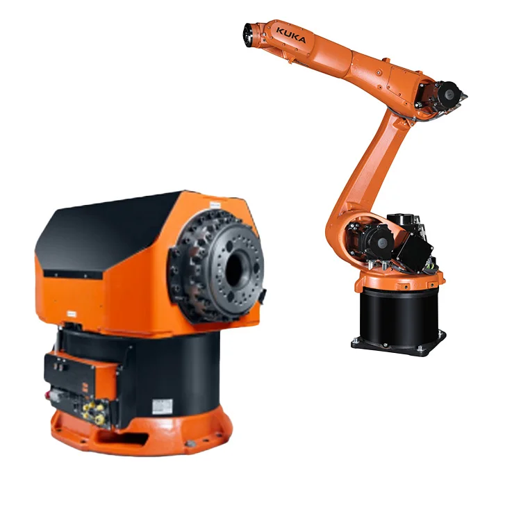 KUKA KR 360 R2830 Robotic System Efficient ARC MIG Welding Equipment with KP3-V2MD Automatic Positioner