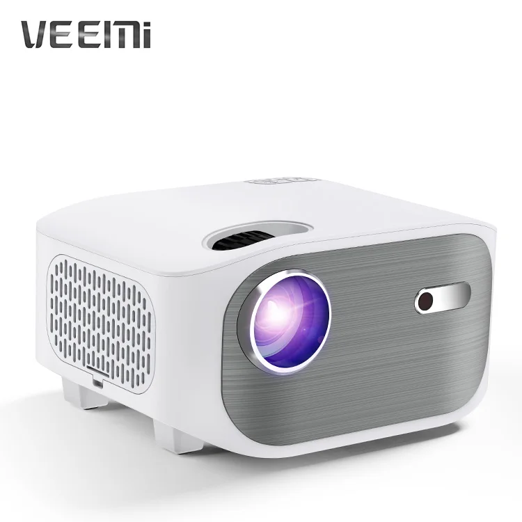 Full HD Projector 1080p Native Shenzhen T01 LED LCD Projector 4K Supported Multimedia Home Theater Business Beamer