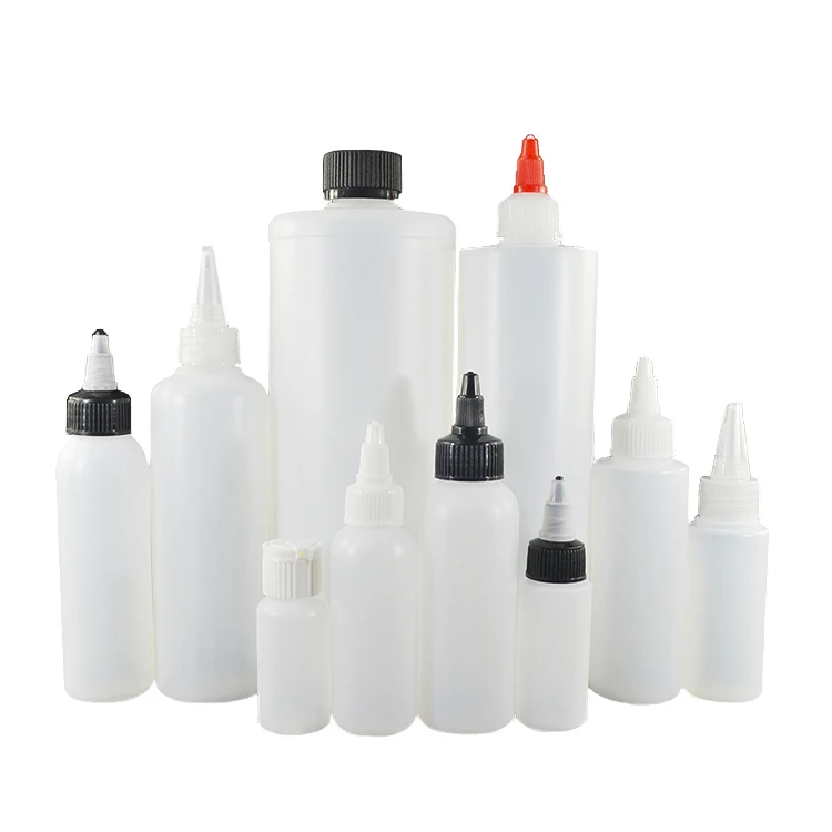 4oz HDPE Plastic Bottle 500 ml Supply Travel Size 90ml 100ml 250ml Body Wash Soft Squeeze Bottle 120ml for Essentiale Oils