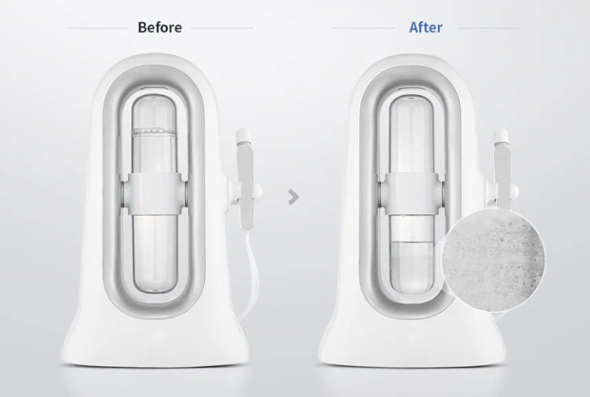 Micro Bubble skin deep cleansing beauty spa equipment