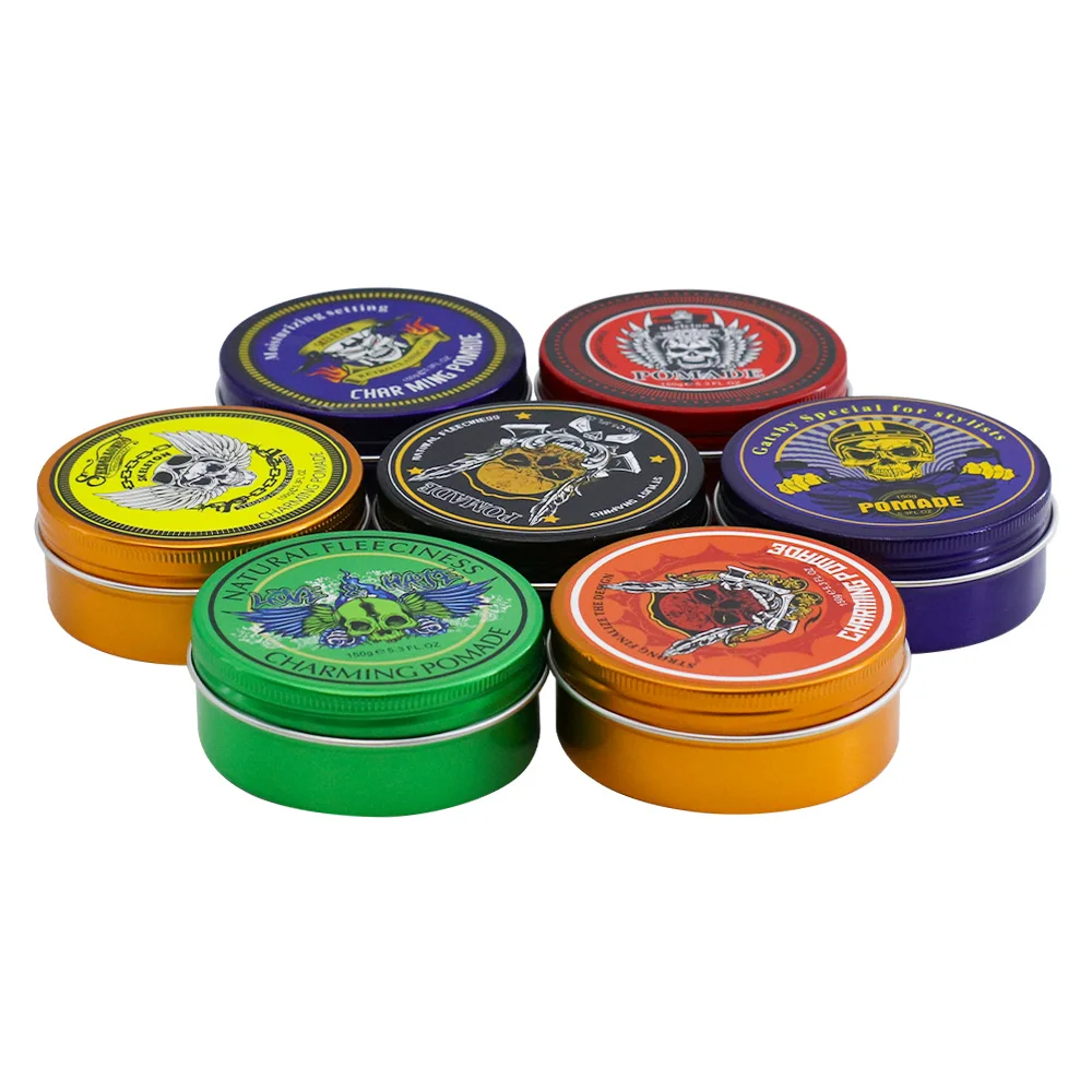 150g Hair Wax Private Label Stock Goods Organic Natural Best Elegance Perfume Strong Hold Pomade Styling Turkey Mens Hair Wax