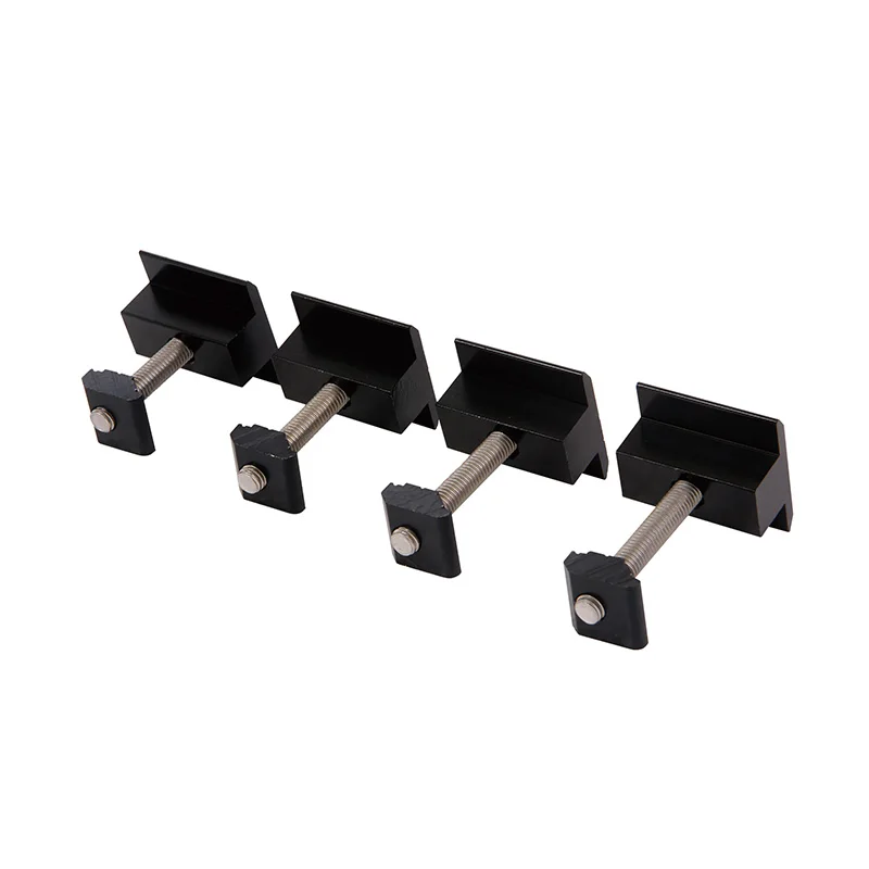 UISOLAR Solar Mounting System End Clamp Mid Clamp For Racking System Structure Solar Mount Rail Kits Solar Mounting System