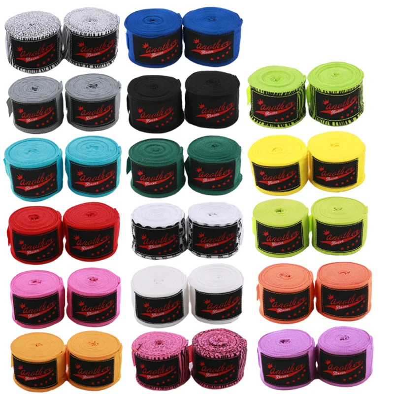 Boxing Hand Wraps for MMA Inner Boxing Inner Gloves Martial Arts Hand wraps Kickboxing Muay Thai Thumb Loop Bandages Custom Logo