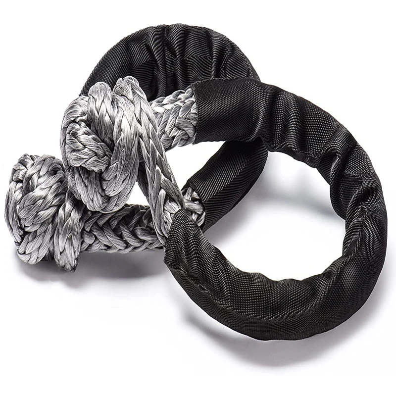 UTV ATV 4x4 off road synthetic HMPE soft shackle  rope