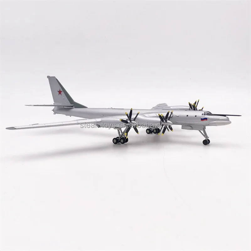 2 модели переключаемый российский Tu-95ms стратегический ядерный бомбардировщик 1/200 самолет готовые металлический истребитель военная модель