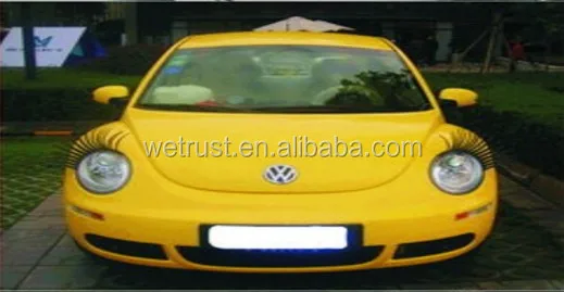 Auto 3D Eyelash logo Sticker Automotive Eye Lashes Car 3D Eyelashes Sticker