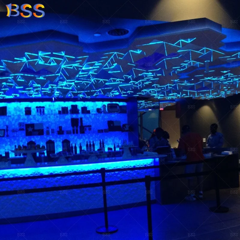 Динамические изображения кафе магазина барной стойки современный дизайн белый прочный светодиодный светильник изогнутая стойка для и бара