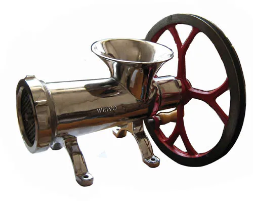 Hand Operated Meat Mincer 32, Tin Plated Commercial Meat Grinder,Manual Meat Mincer