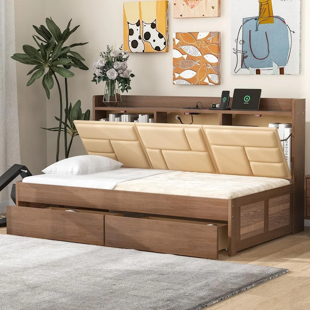 hot selling soft bed luxury modern double beds bedroom furniture sets wooden sofa beds