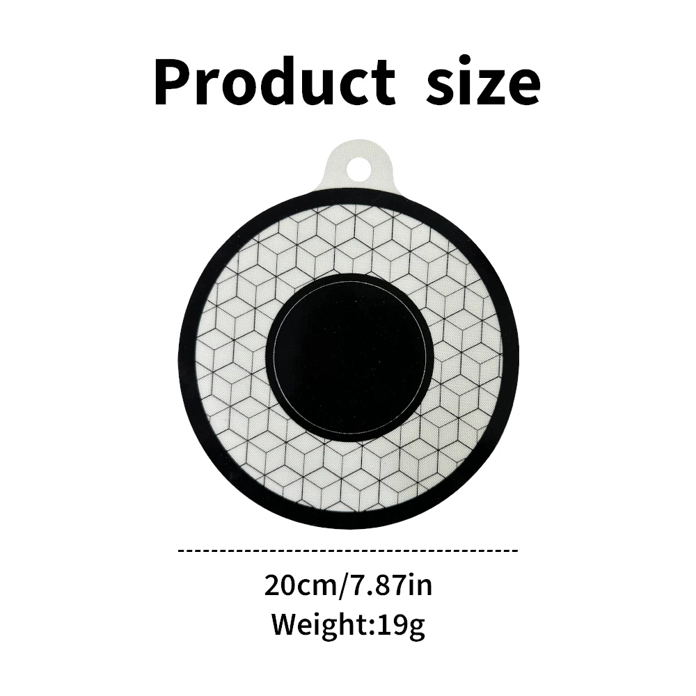 Food safe grade high selling oil and water proof silicone induction protection magnetic stove mat Kitchen Accessory