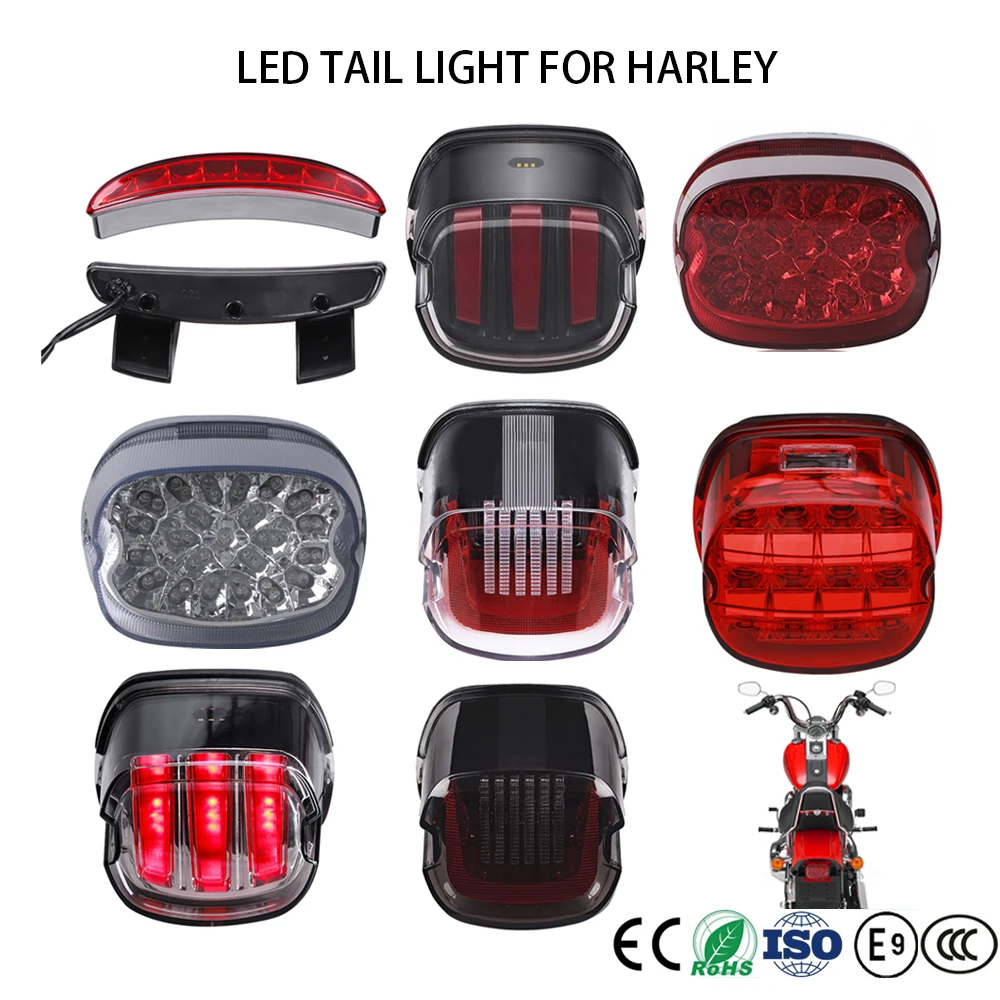 Newest Upgraded OEM Motorcycle Tail Light Eagle Claw Design Led Is Rear For Harley