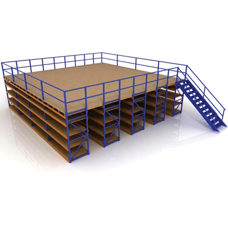 2000 SQM Second Third Platform Mezzanines Rack Mezzanine Loft Mezzanin Steel Floor Racking Platform With Ladder