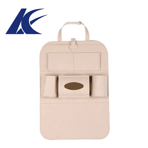 
Multipocket Felt Back Seat Beverage Book Toy Diaper Organizer Bag/ Wider Use Car Back Felt Seat Storage Organizer 